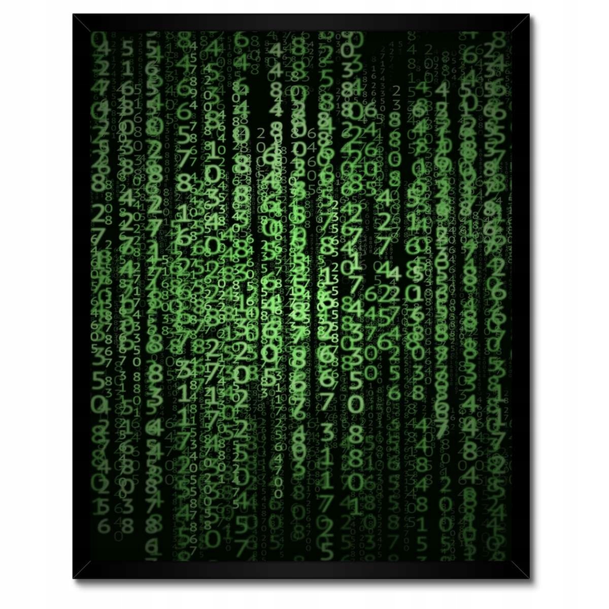 Plakáty v rámu 40x50 Programovací kód Tabule