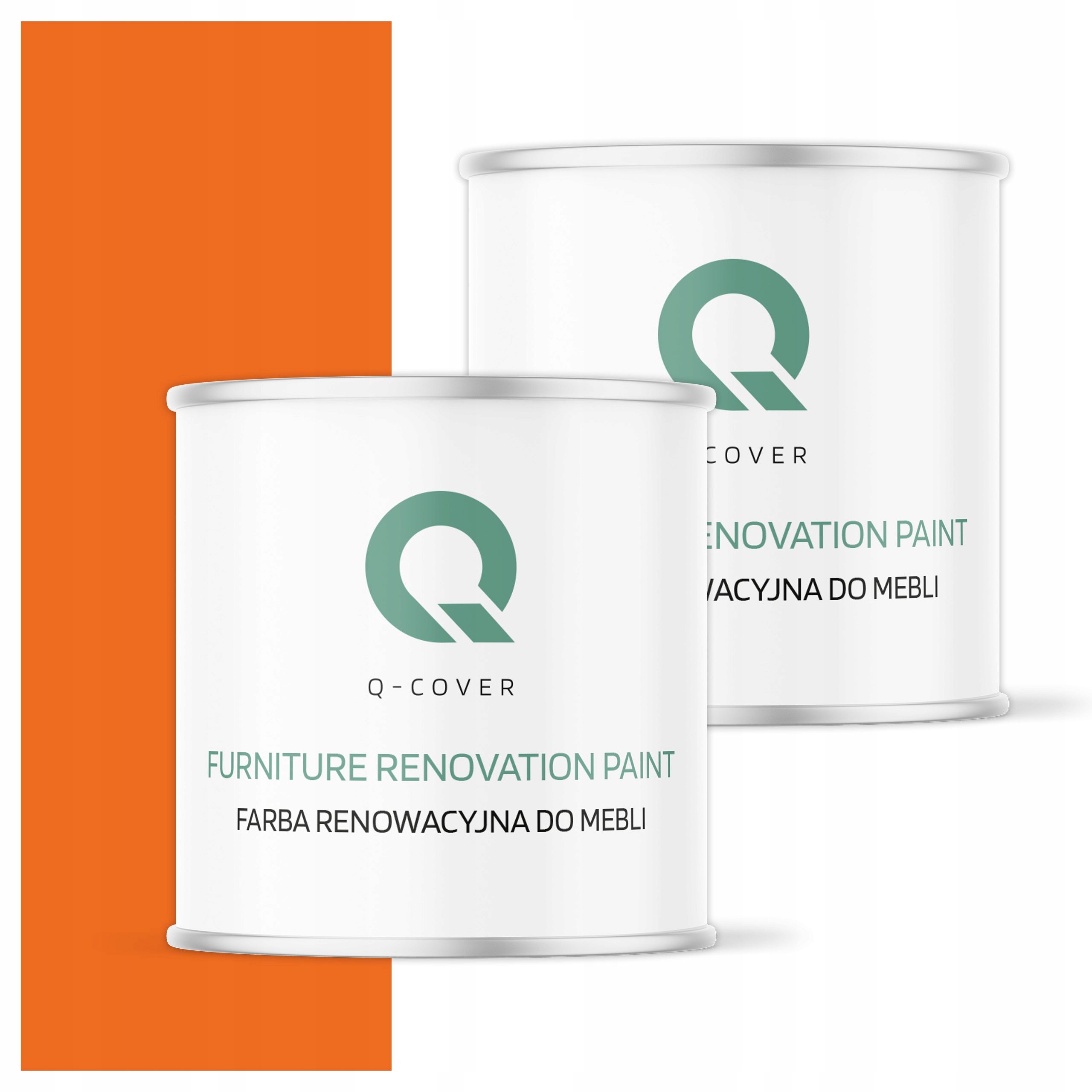 Farba na renováciu nábytku z dreva Ozdobná oranžová pastelová 2003 Polomatná 2.5