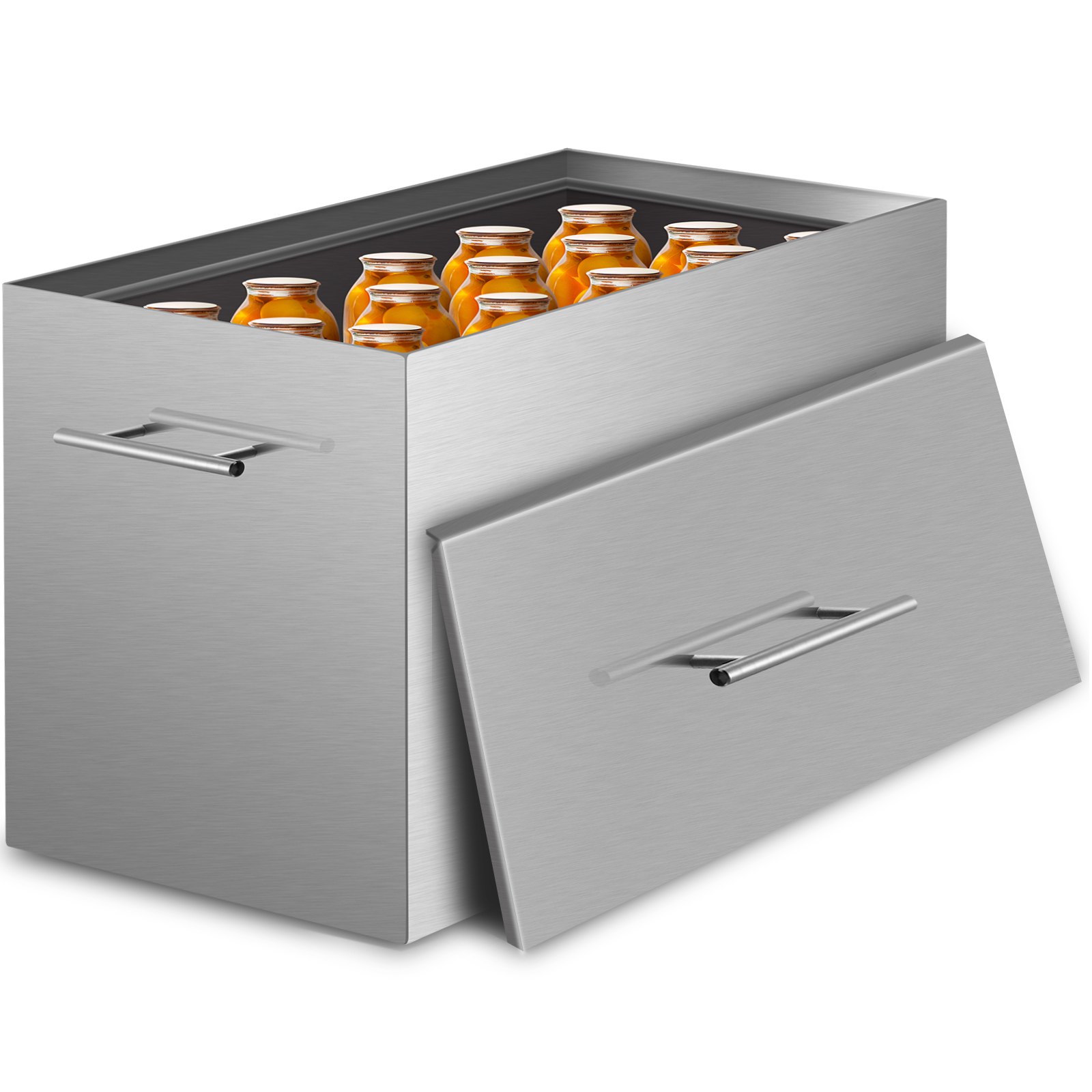 Štvorcová vložka na varenie vo vodnom kúpeli 15 l