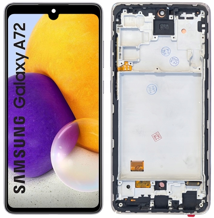 Displej pro Samsung Galaxy A72 LCD Oled displej Rámeček SM-A725F SM-A725M