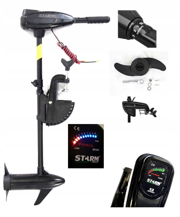 SILNIK ELEKTRYCZNY zaburtowy STORM 32lb