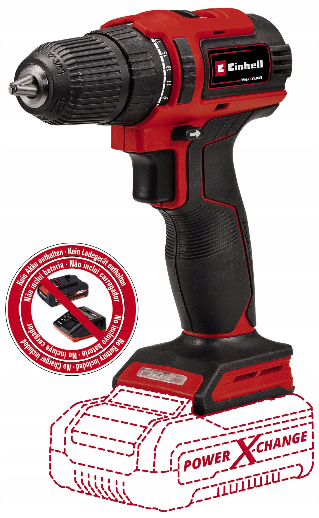 EINHELL TE-CD 18/40 LI BL Solo дрель-шуруповерт