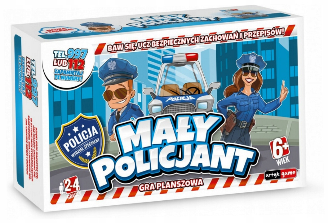 Mały Policjant Gra planszowa Artyk