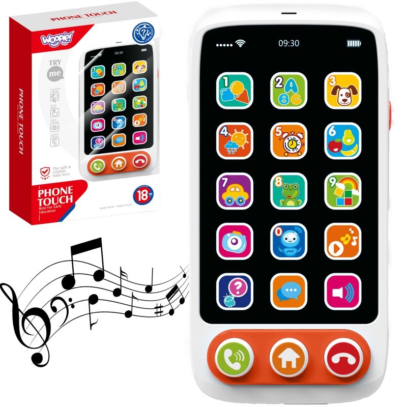 Telefon Interaktywny Smartfon dla Dzieci WOOPIE BABY