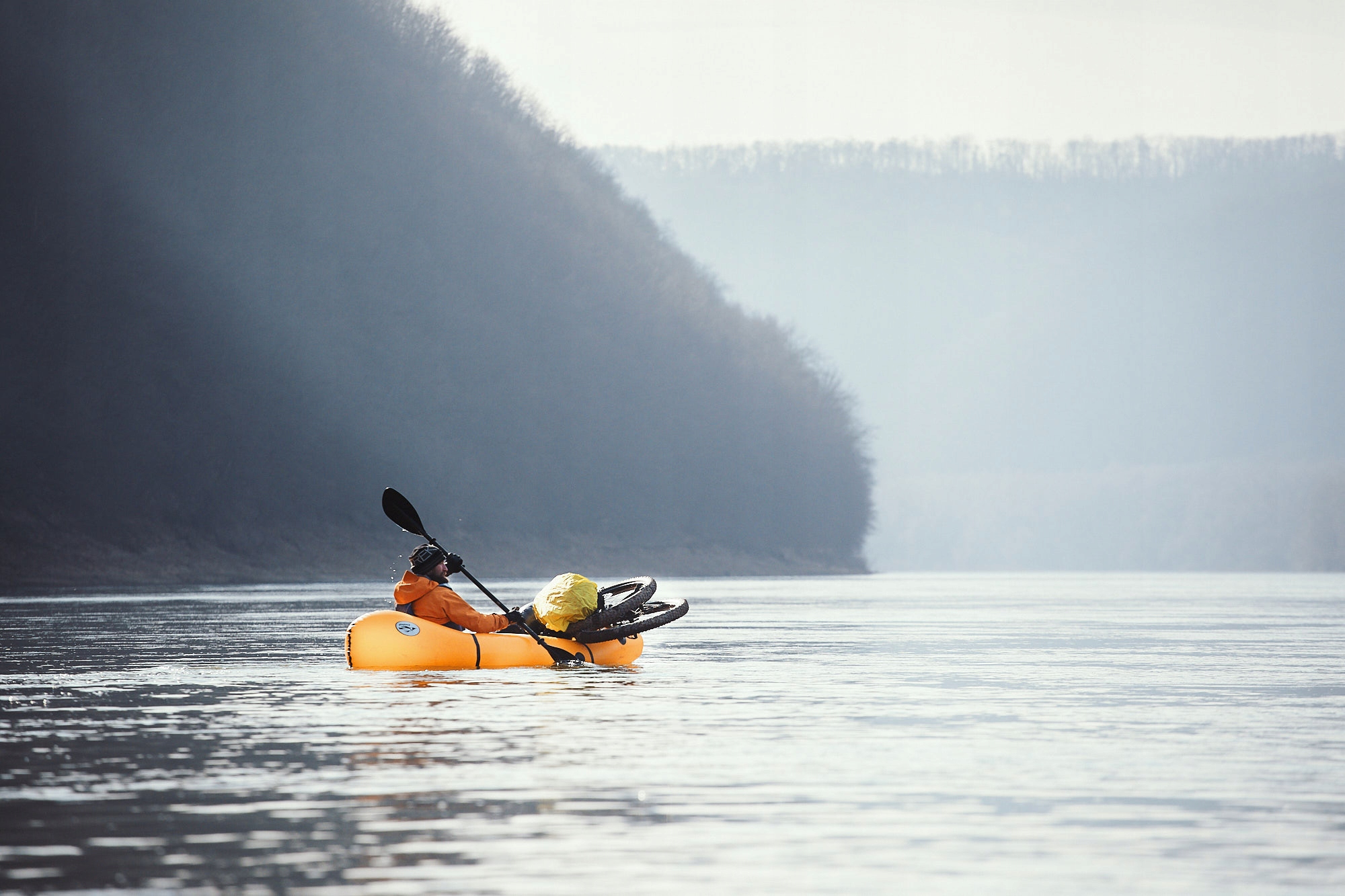 packraft/ponton Pinpack Amundsen otwarty - 3,3kg Długość 225 cm