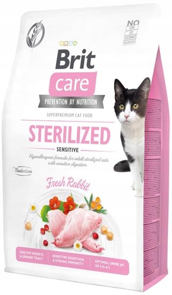 Levně Brit Care Cat Gf Sterilized Sensitive 2kg