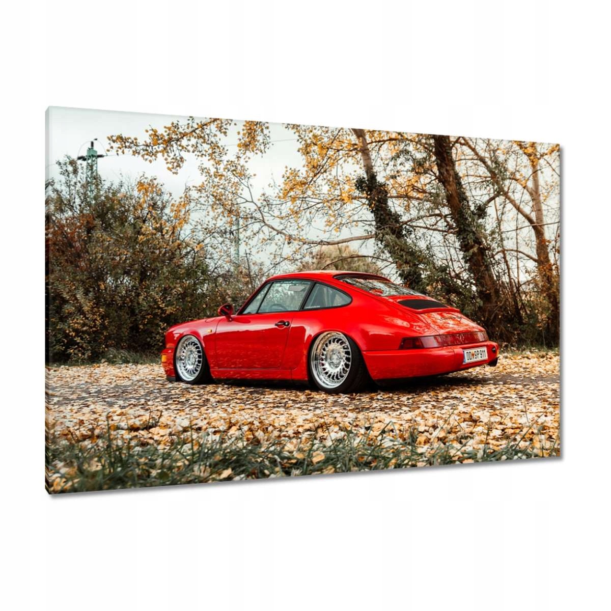 

Obrazy 120x80 Czerwone Porsche Samochód