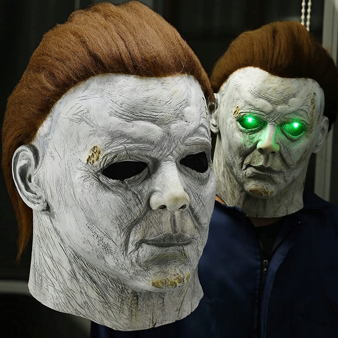 MASKA NA HALLOWEEN MICHAEL MYERS LATEKSOWA REALISTYCZNA MASKA NA CAŁĄ GŁOWĘ Typ maska