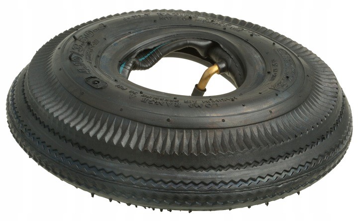 OPONA Z DĘTKĄ 4.10/3.50-4 4PR DO KOŁA WÓZKA TACZKI Typ koło