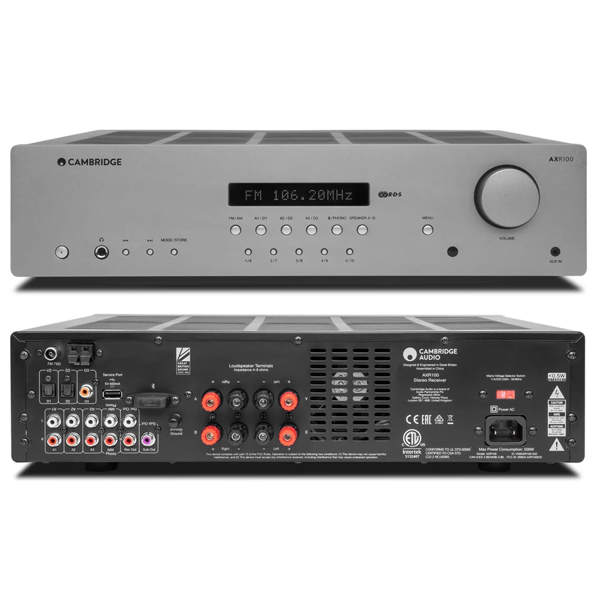 CAMBRIDGE AUDIO AXR100 AMPLITUNER STEREO FM/AM BT Stan opakowania oryginalne