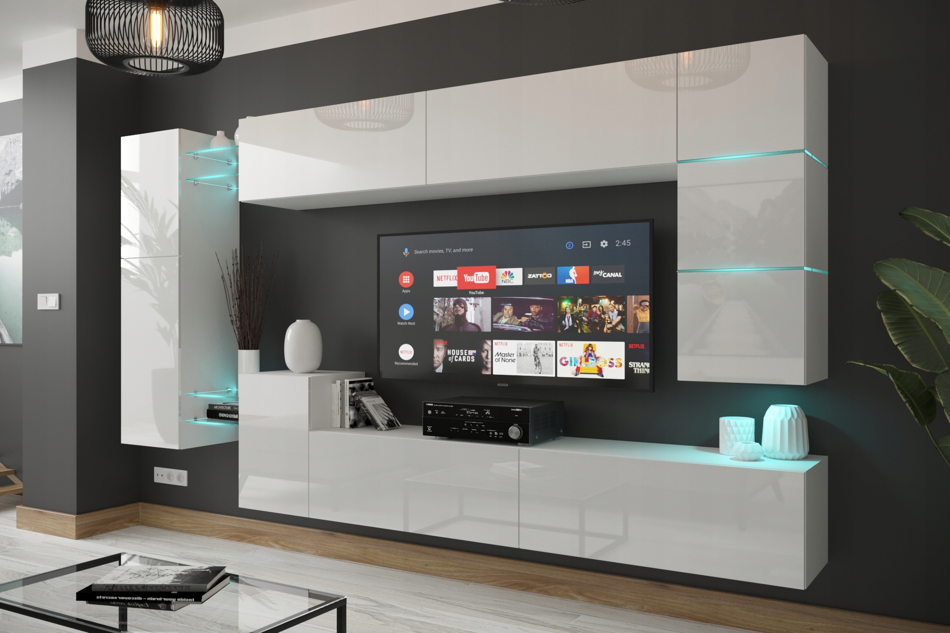 Zestaw Nowoczesnych Mebli Meblościanka AN90 New