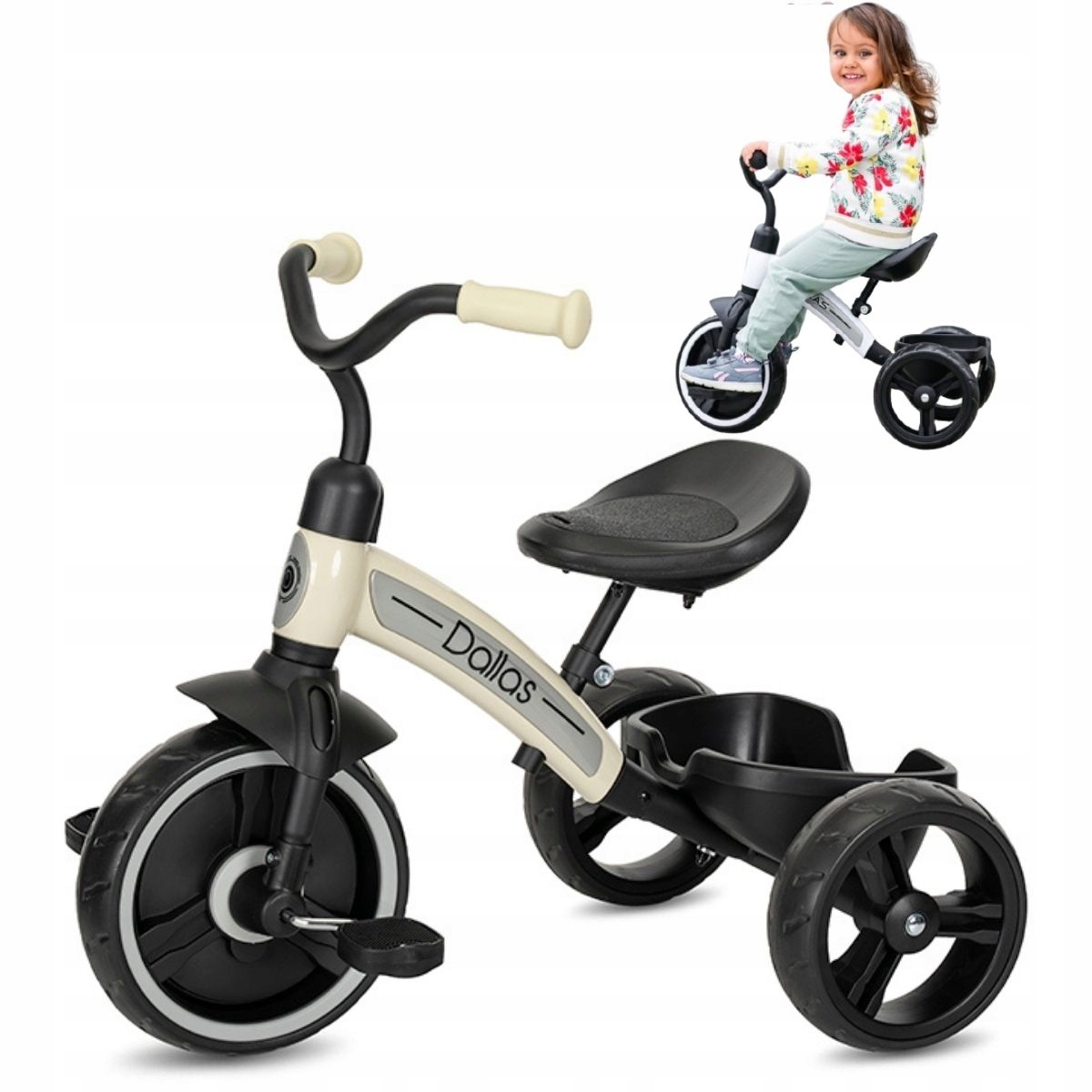 Rowerek Trójkołowy dla Dziecka Lekki i Zwrotny dla Dwulatka