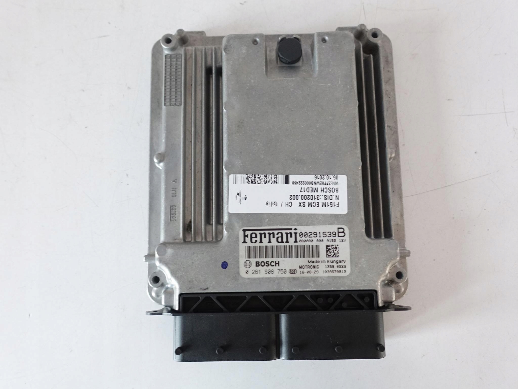 FERRARI 488 GTB CALIFORNIA GTC4LUSSO modulo computer Motore JEDNOSTKA ECU