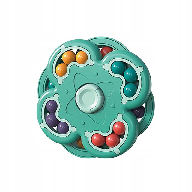 

Fidget Obrotowy Dysk Z Kulkami Niebieski antystres
