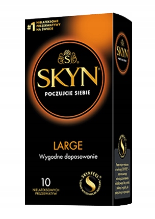 

Prezerwatywy Skyn Large Nielateksowe 10 szt