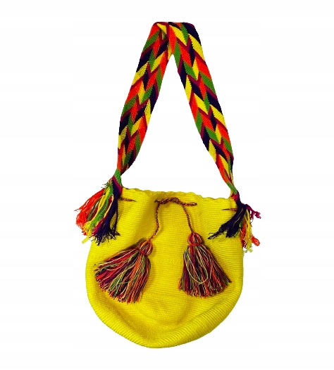 La Flor de cali taška přes rameno ručně vyrobená taška akrylová ručně vyráběná