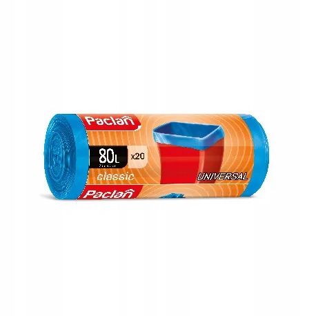 

Worki na śmieci Paclan Classic Worki 80l 20 szt.