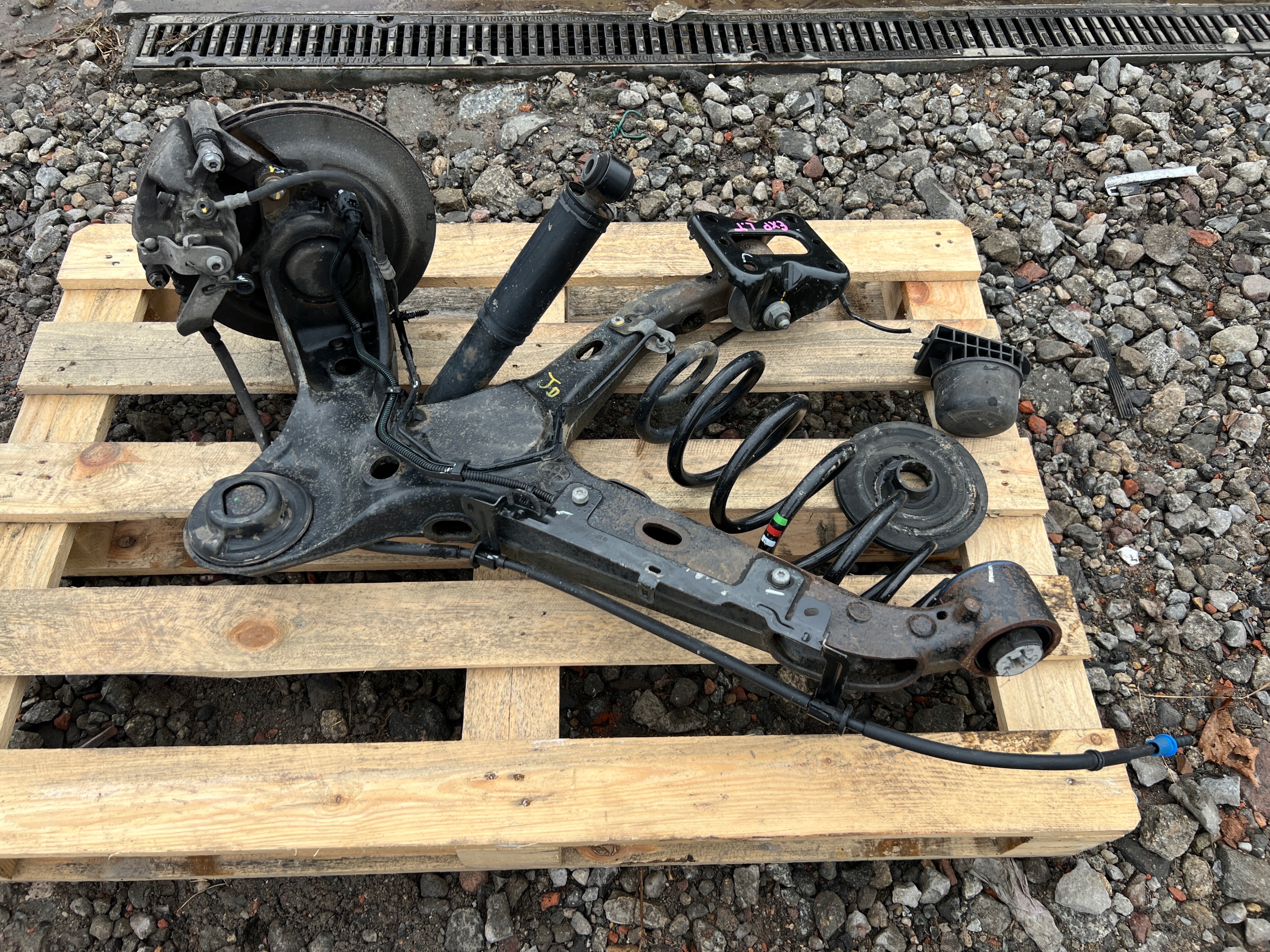 Expert III Jumpy III swing left rear part left rear complete