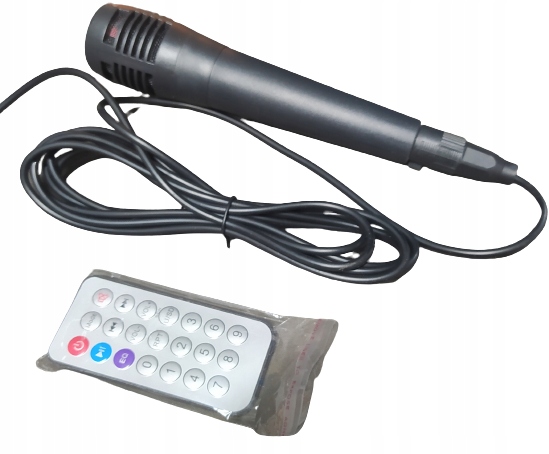 GŁOŚNIK BLUETOOTH BEZPRZEW 8" Z KULĄ ŚWIETLNĄ Model 10179161/DH-801