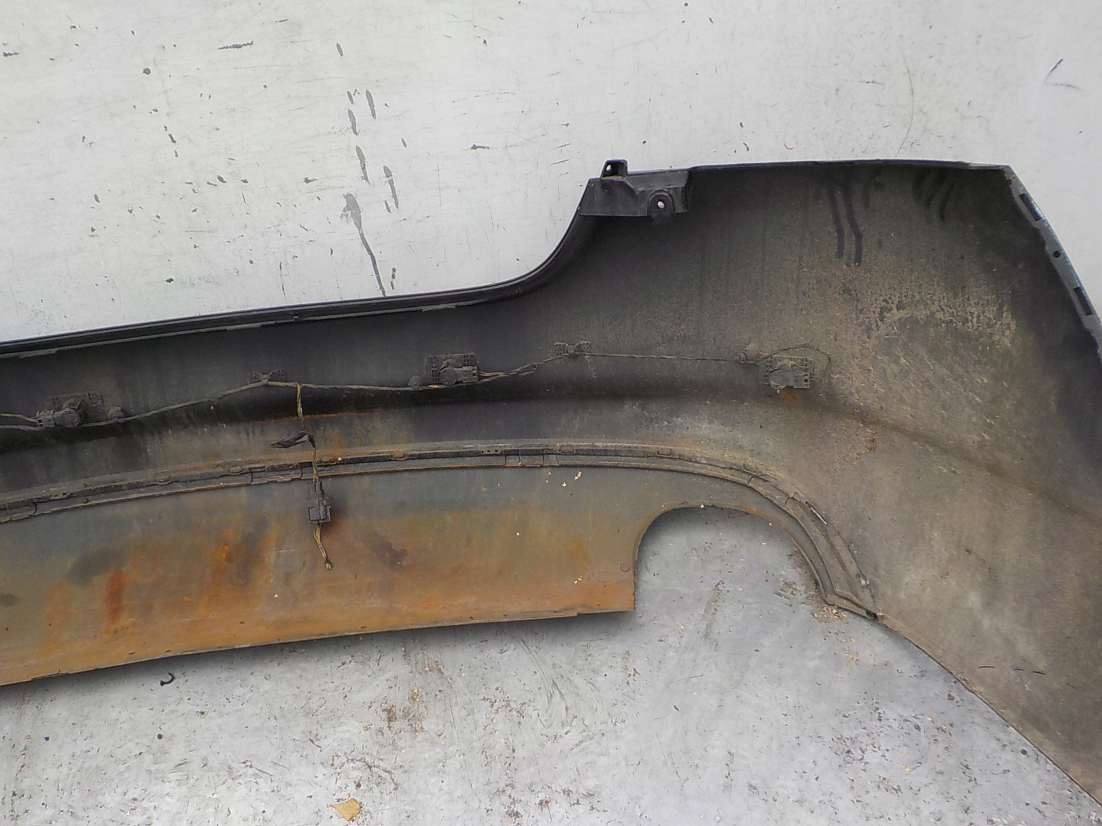 317 JAGUAR XF X250 bumper rear part rear PDC