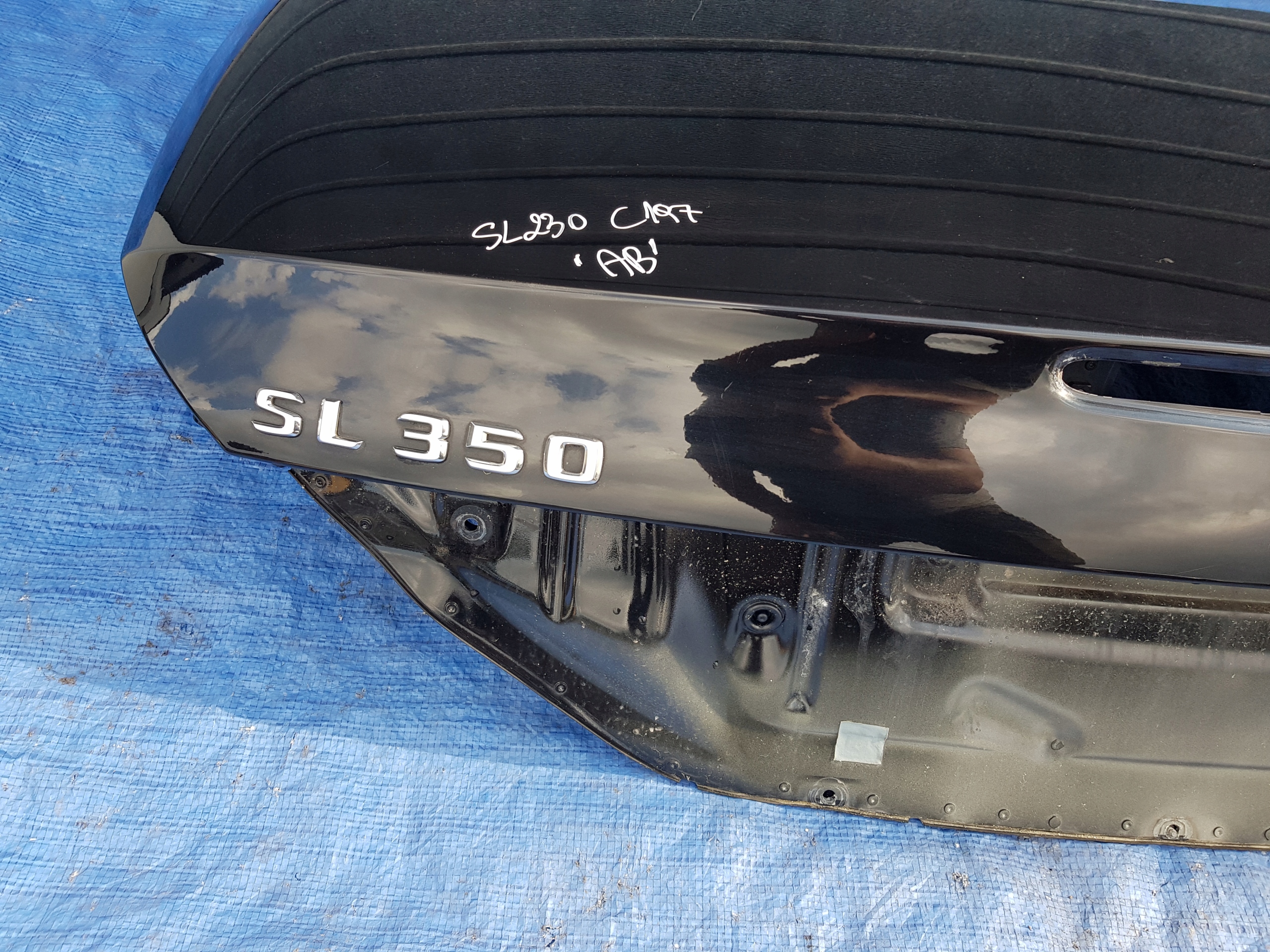 trunk door boot MERCEDES SL R230 W230 197 C197