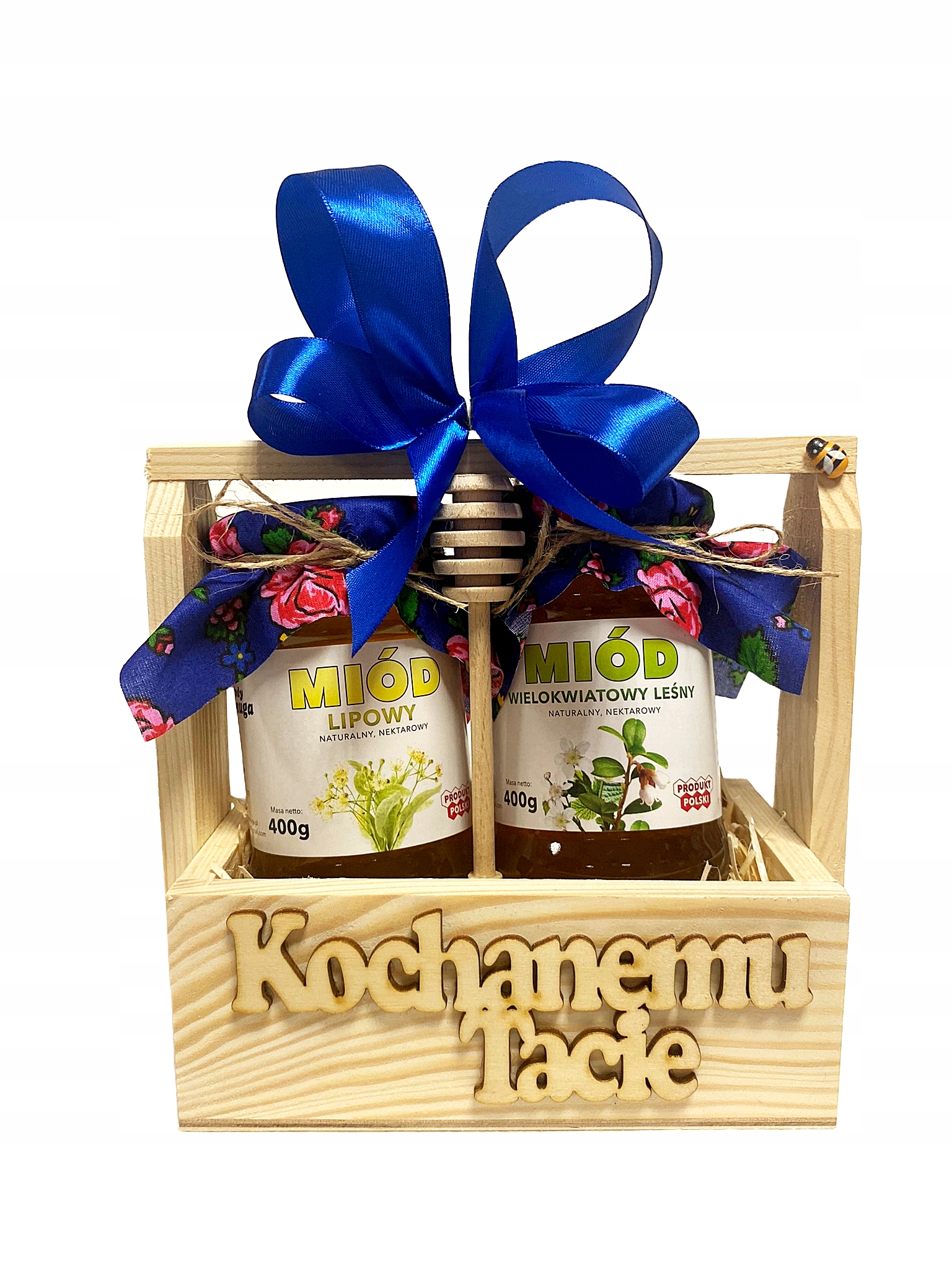 Levně Dárek pro tatínka k Dni otců k narozeninám sada 2 různých medů Nápis