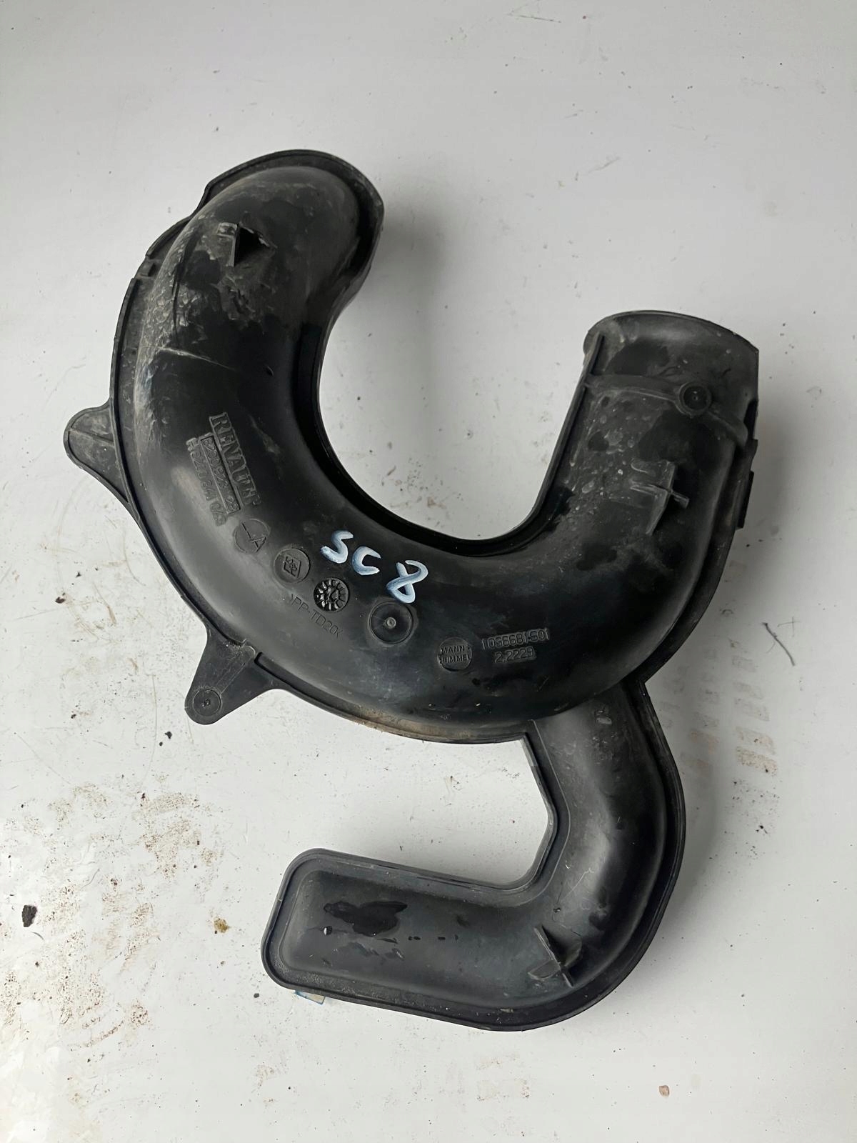 DOLOT REZONATOR luft RENAULT SCENIC III 8200923128 8200841043