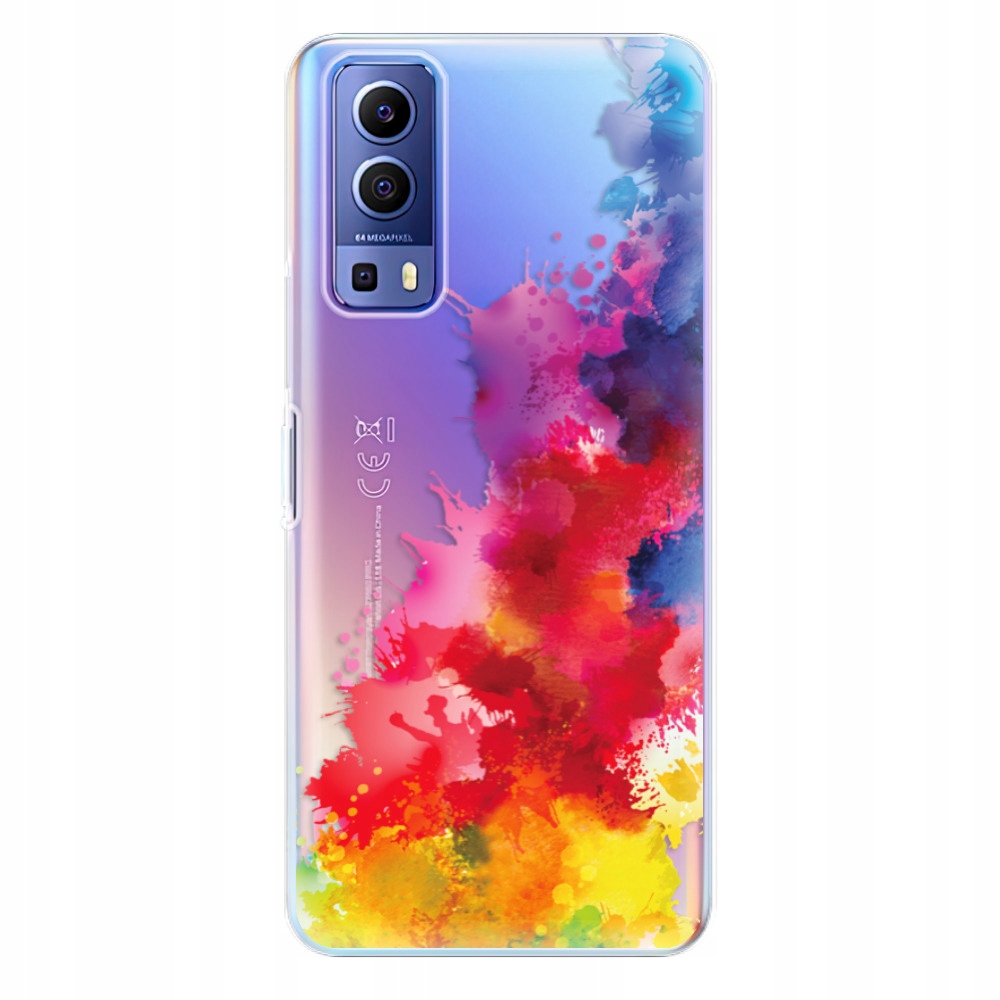 Silikonowe etui iSaprio Color Splash 01 do Vivo Y72 5G