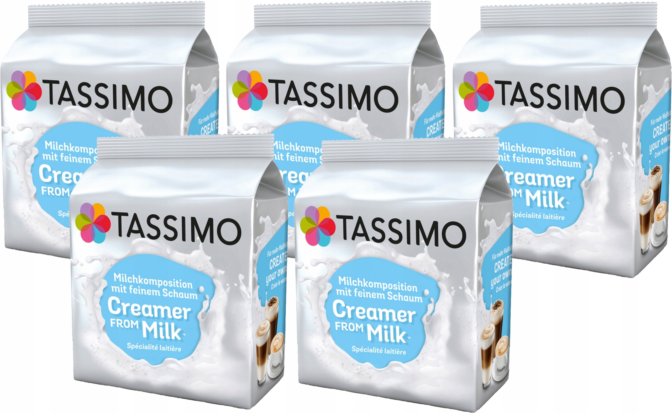 Kapsułki Tassimo Mleko 5 x 16 kapsułek