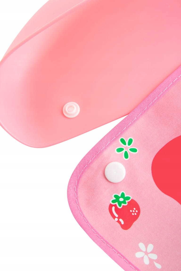 ŚLINIAK Z ODPINANĄ SILIKONOWĄ KIESZONKĄ Marka Bocioland