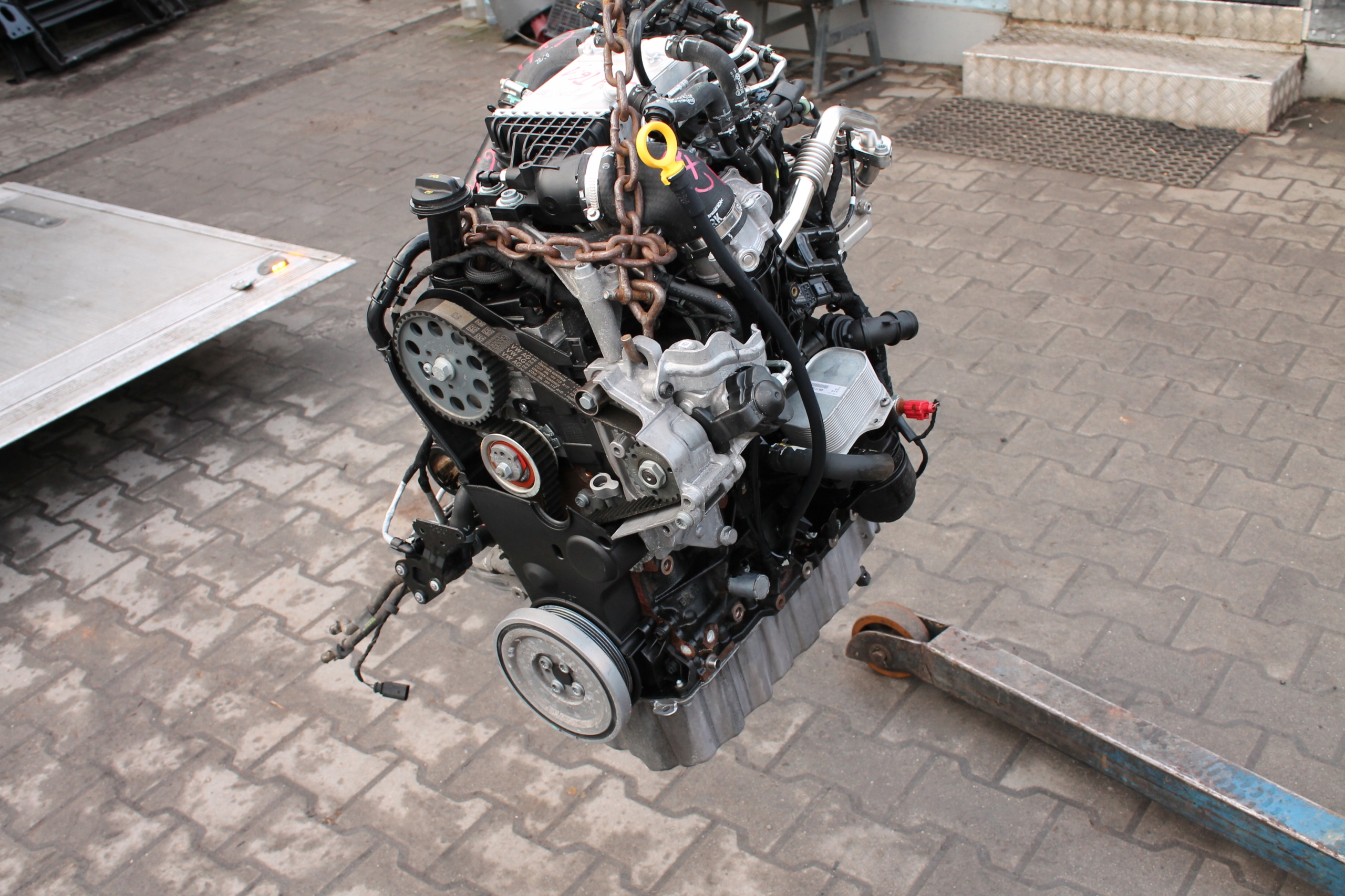 engine complete VW T6.1 CXH 40 TYSKM