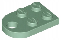

Lego 3176 Płytka 2x3 mod sand green
