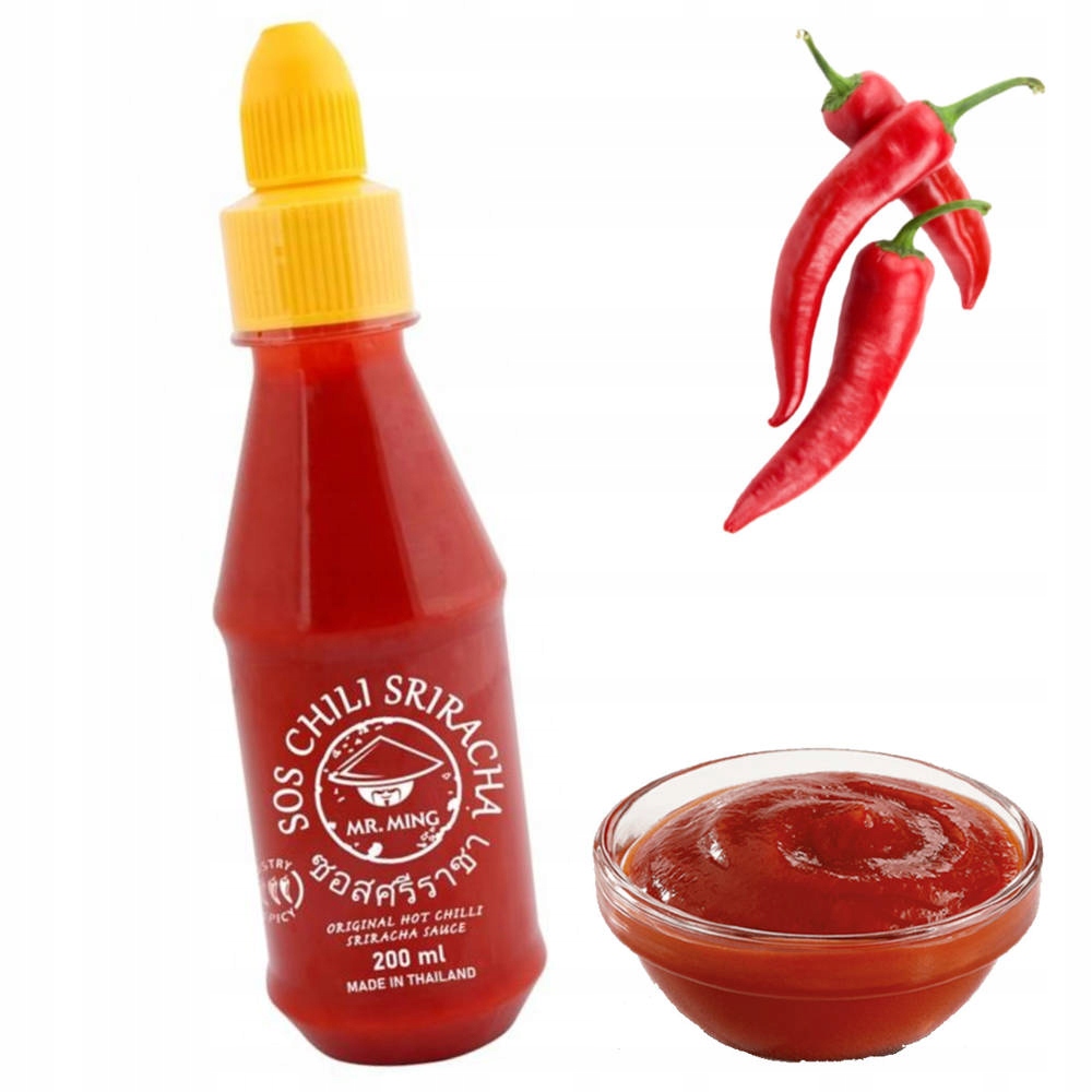 

Bardzo Ostry Sos Chilli Sriracha 35% Tajlandia