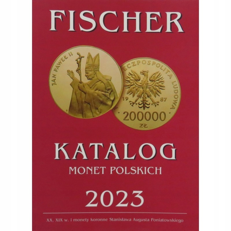 

Katalog wycena monet polskich Fischer 2023
