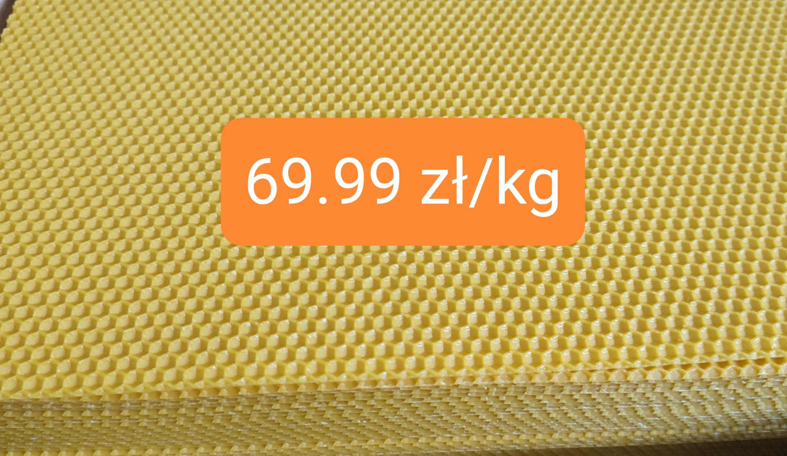 Węza pszczela wielkopolska naturalna 5 kg