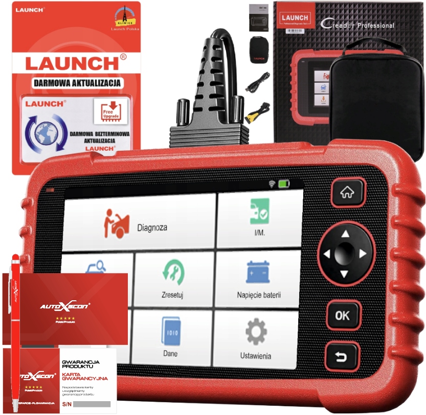 Diagnostický Nástroj Launch Pro 123x Full Pl 2025 od Launch Poľsko