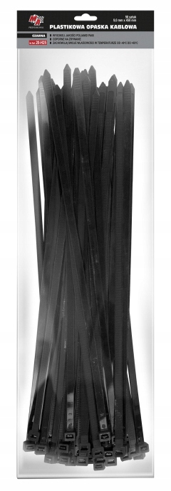 

Moje Auto Opaska Zaciskowa Czarna 9,0X450mm 50SZT