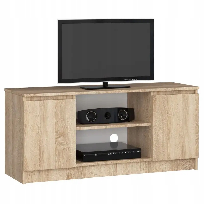 

Szafka Rtv sonoma pod telewizor młodzieżowy 120 cm