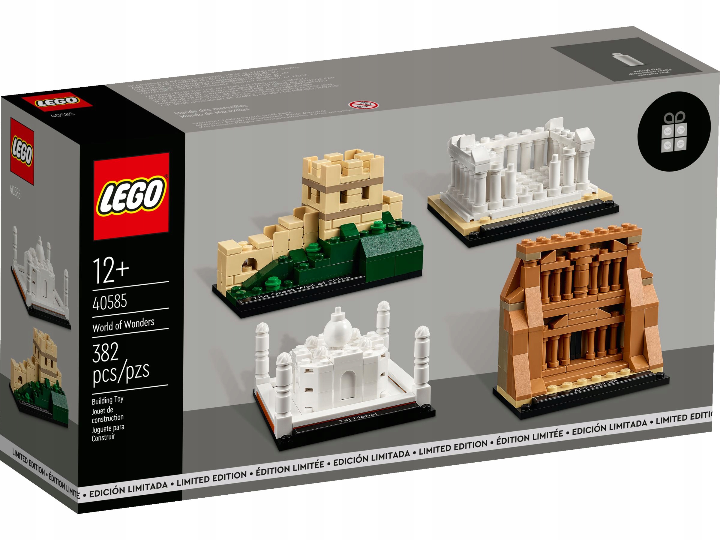 Oryginalne LEGO 40585 Świat cudów Klocki EDYCJA LIMITOWANA Architecture