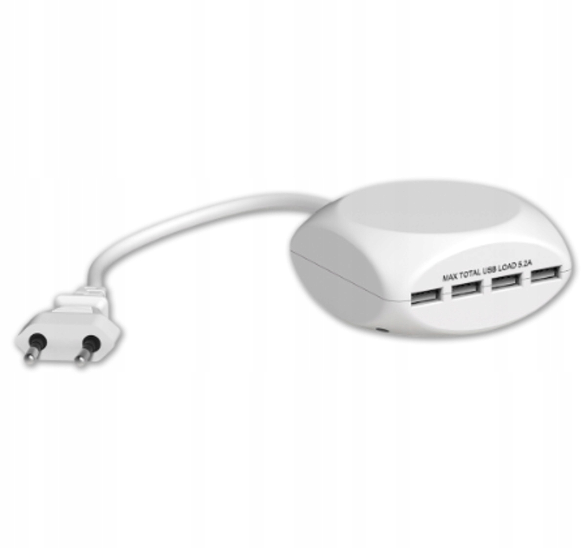 

Rozgałęźnik Szybka Ładowarka sieć 4xUSB 26W 5,2A