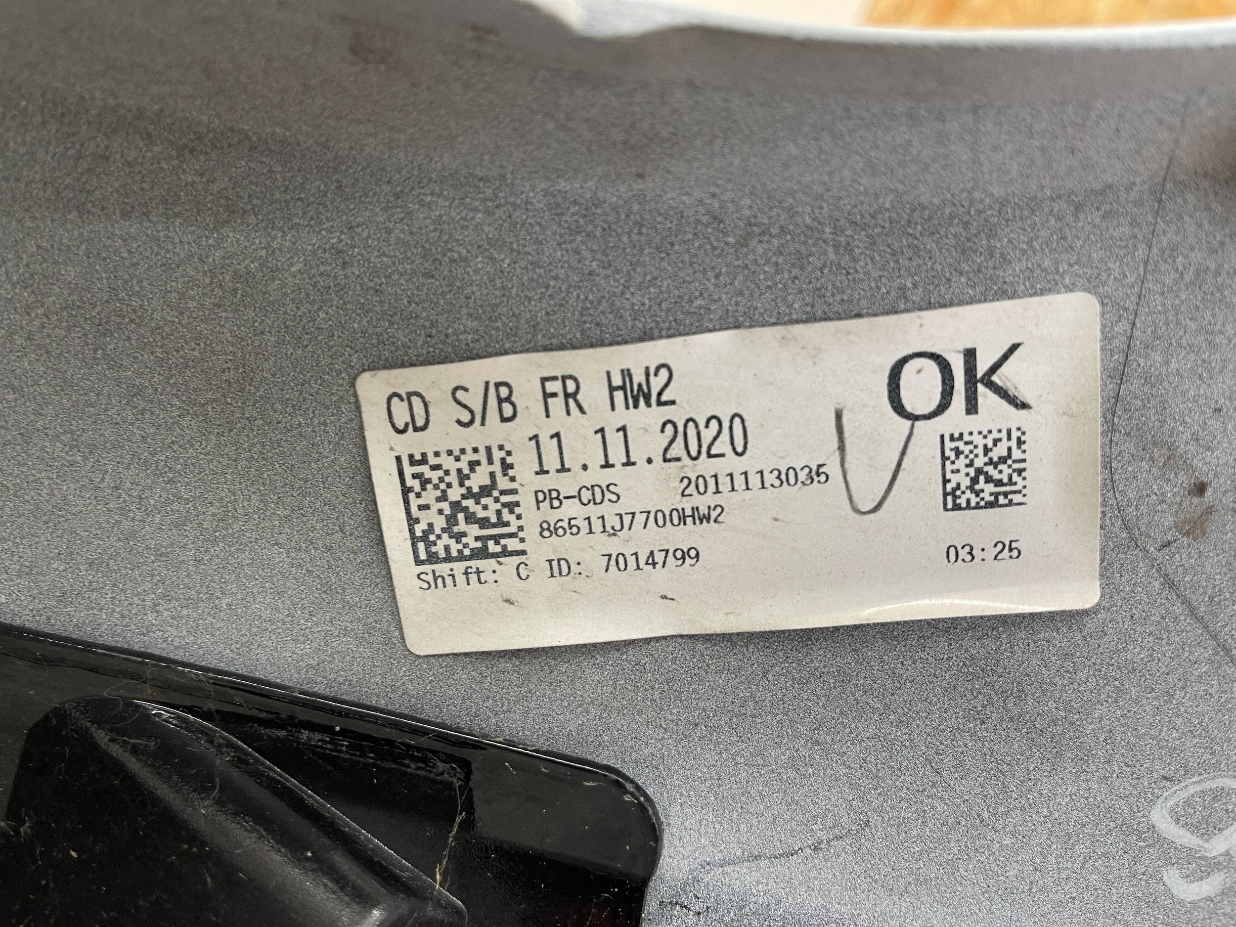 front bumper front KIA CEED GT PRO CEED III 3 18- 86511-J7700