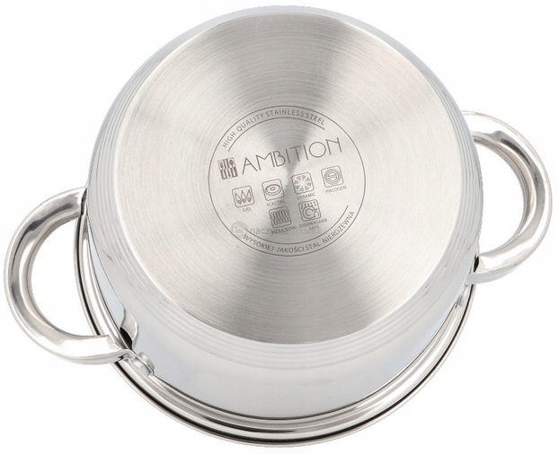 ZESTAW GARNKÓW ZE STALI 16 BERRY AMBITION INDUKCJA Linia Berry