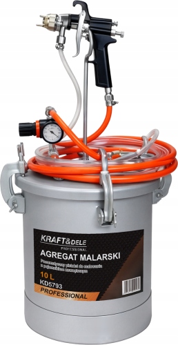 Agregat Malarski Pneumatyczny 10L Kraft&dele KD5793
