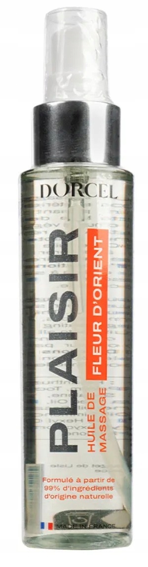 Smyslný masážní olej Fleur D'Orient s vitamínem E 100 ml Jantarový