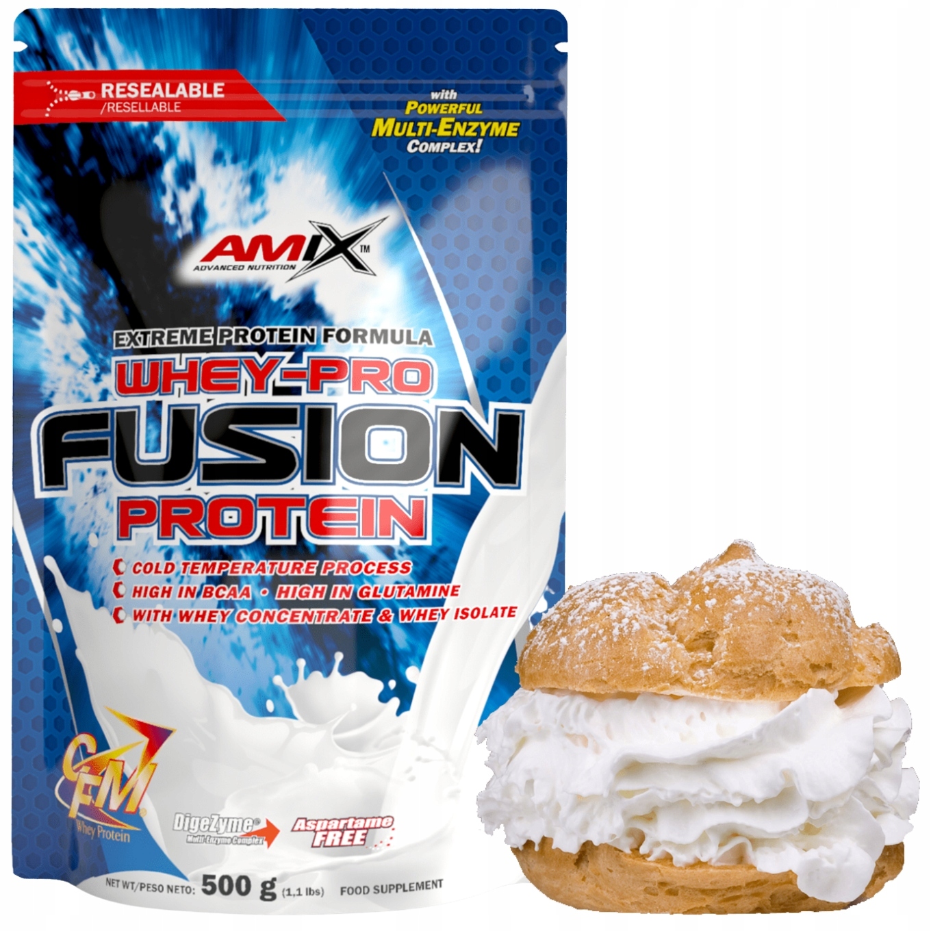 Protein Wpc Sušenka Bílkoviny Amix Bílkoviny Wpi Koncentrát Izolát
