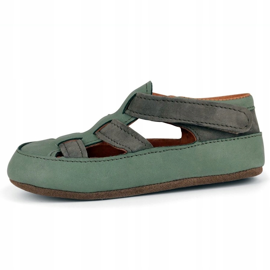 Pantofle Ze Skóry Naturalnej Kapcie Obex Kast Barefoot Classic R.30