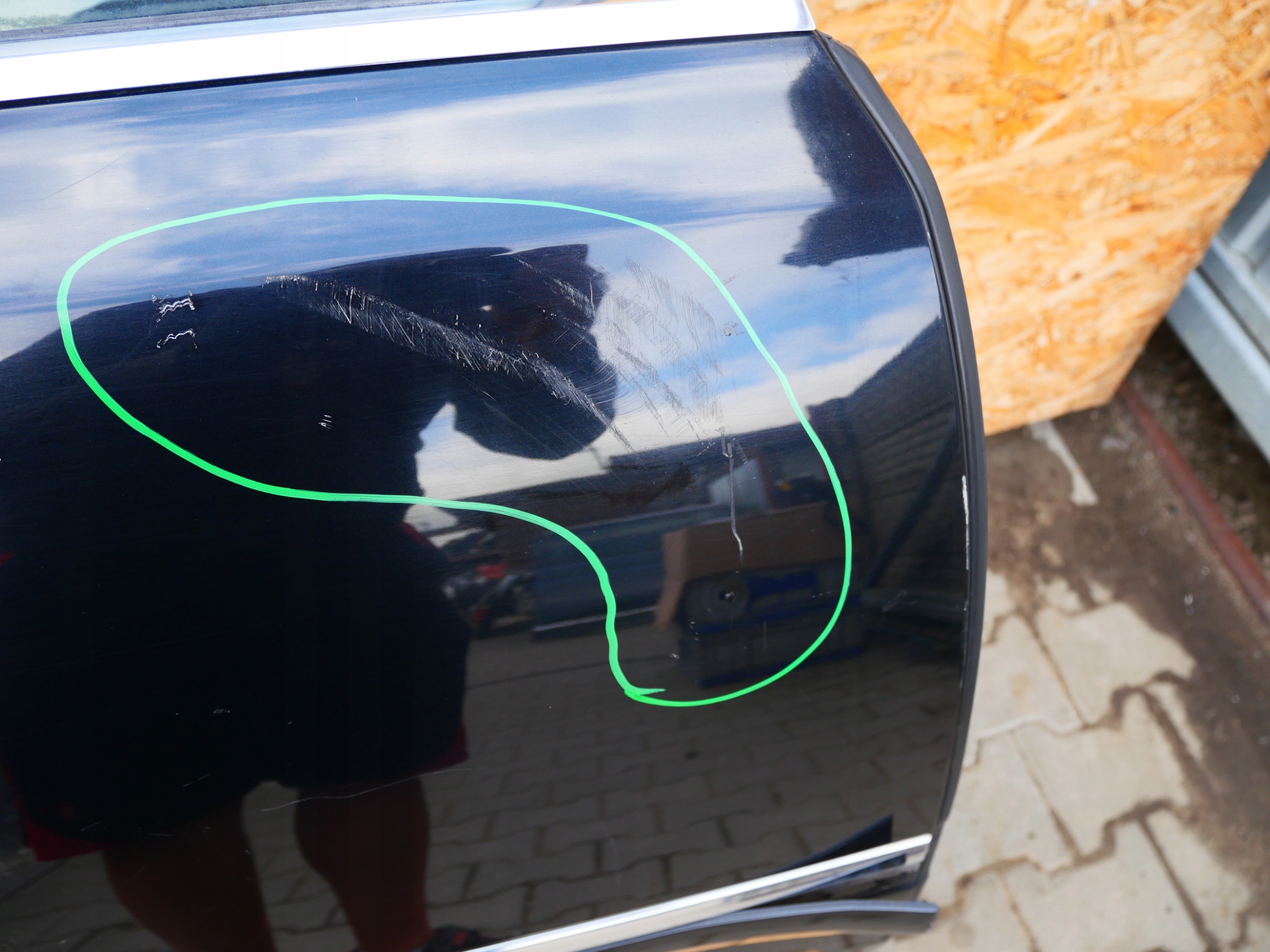 dveře pravé záď AUDI A8 D3