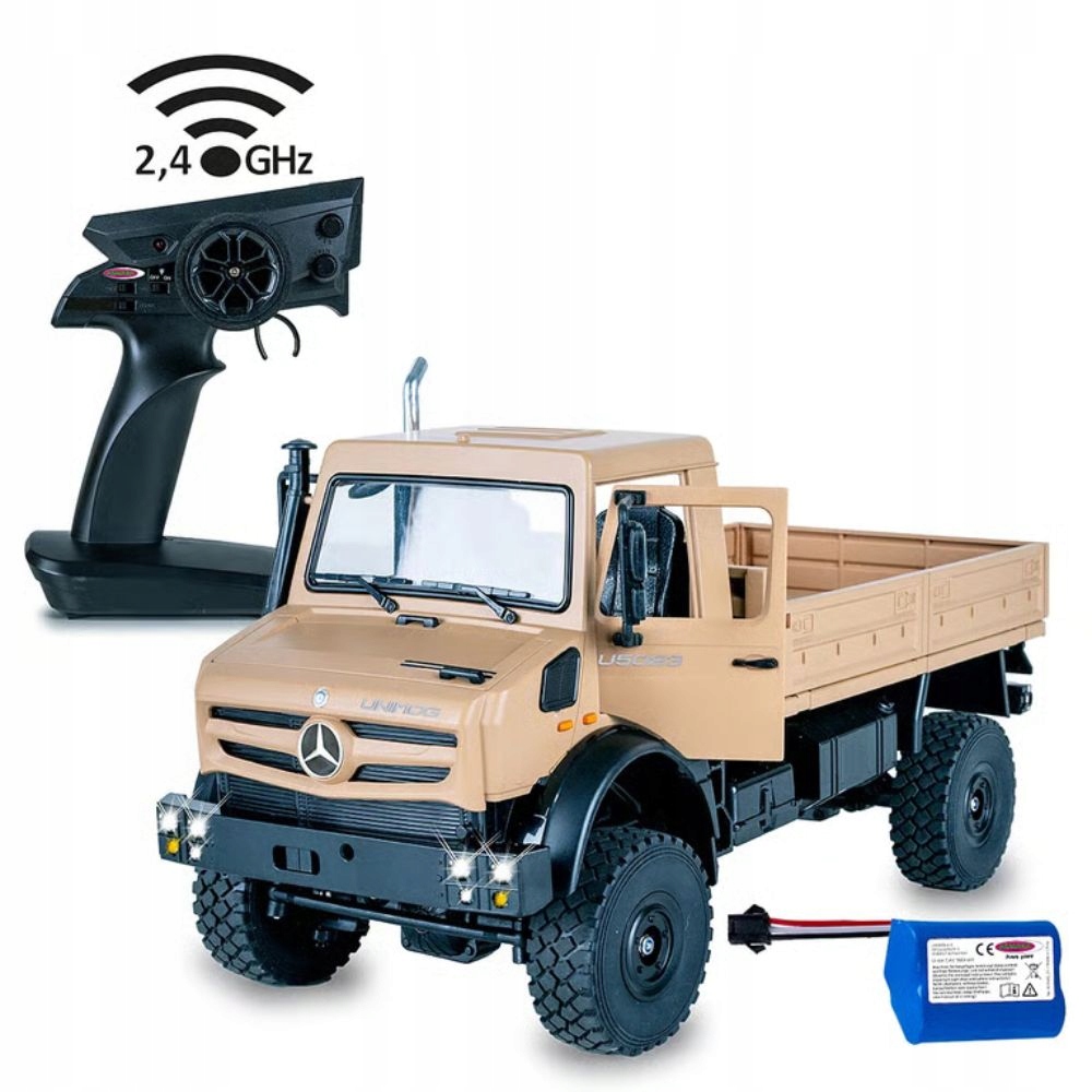 Diaľkovo Ovládaný Mercedes-benz Unimog U5023 1:14 2,4GHz Q408310