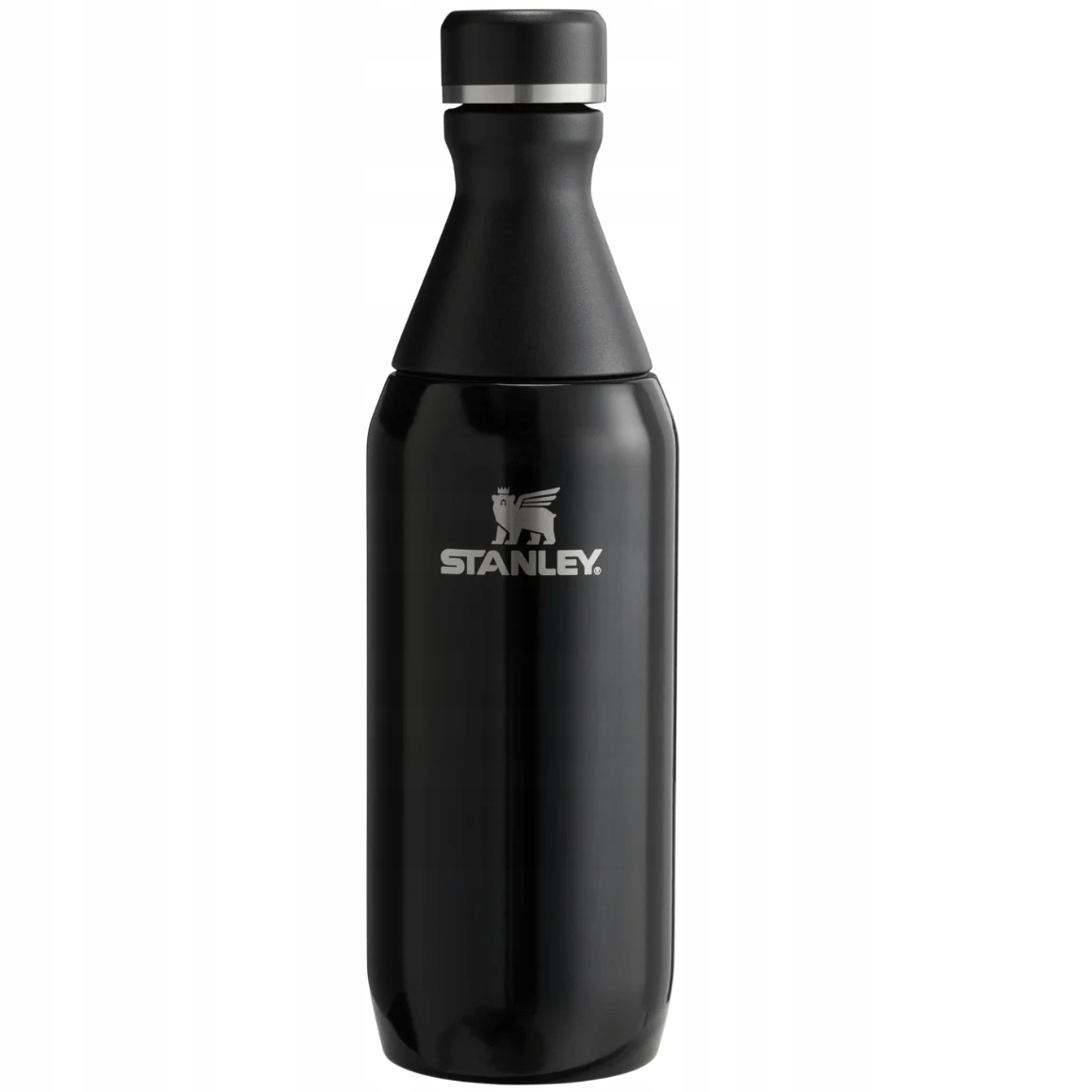 Stanley Butelka termiczna The All Day Slim Bottle 350 ml/12oz Black Gloss