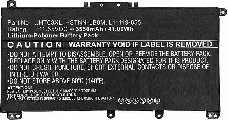 CoreParts Notebook baterie pro Hp 38.76Wh